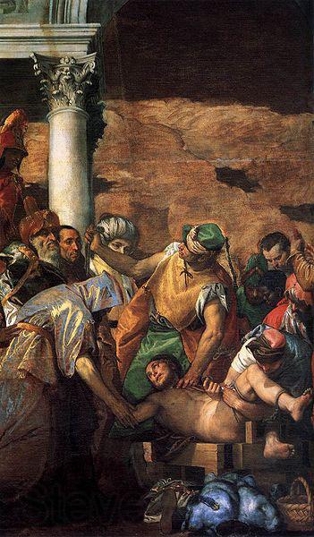 Paolo Veronese Martyrdom of Saint Sebastian Spain oil painting art